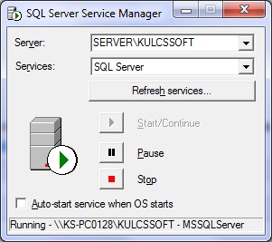 SQL szerver elérési útja SQL8